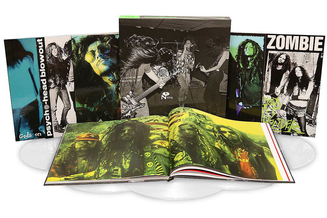 WHITE ZOMBIE 'IT CAME FROM N.Y.C.' 5LP - WHITE