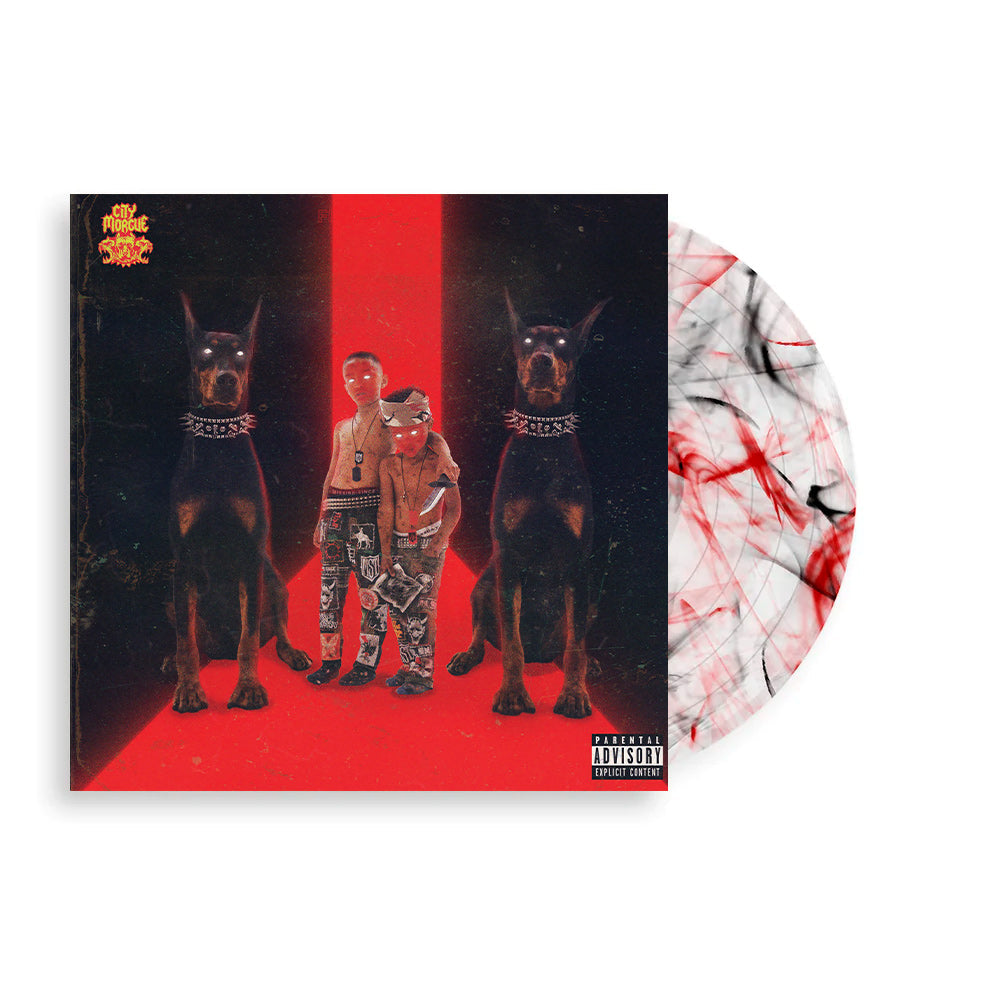 CITY MORGUE ‘VOL. 2 AS GOOD AS DEAD’ LP - EXCLUSIVE - LTD. 500 -  CLEAR/RED/BLACK/SWIRL