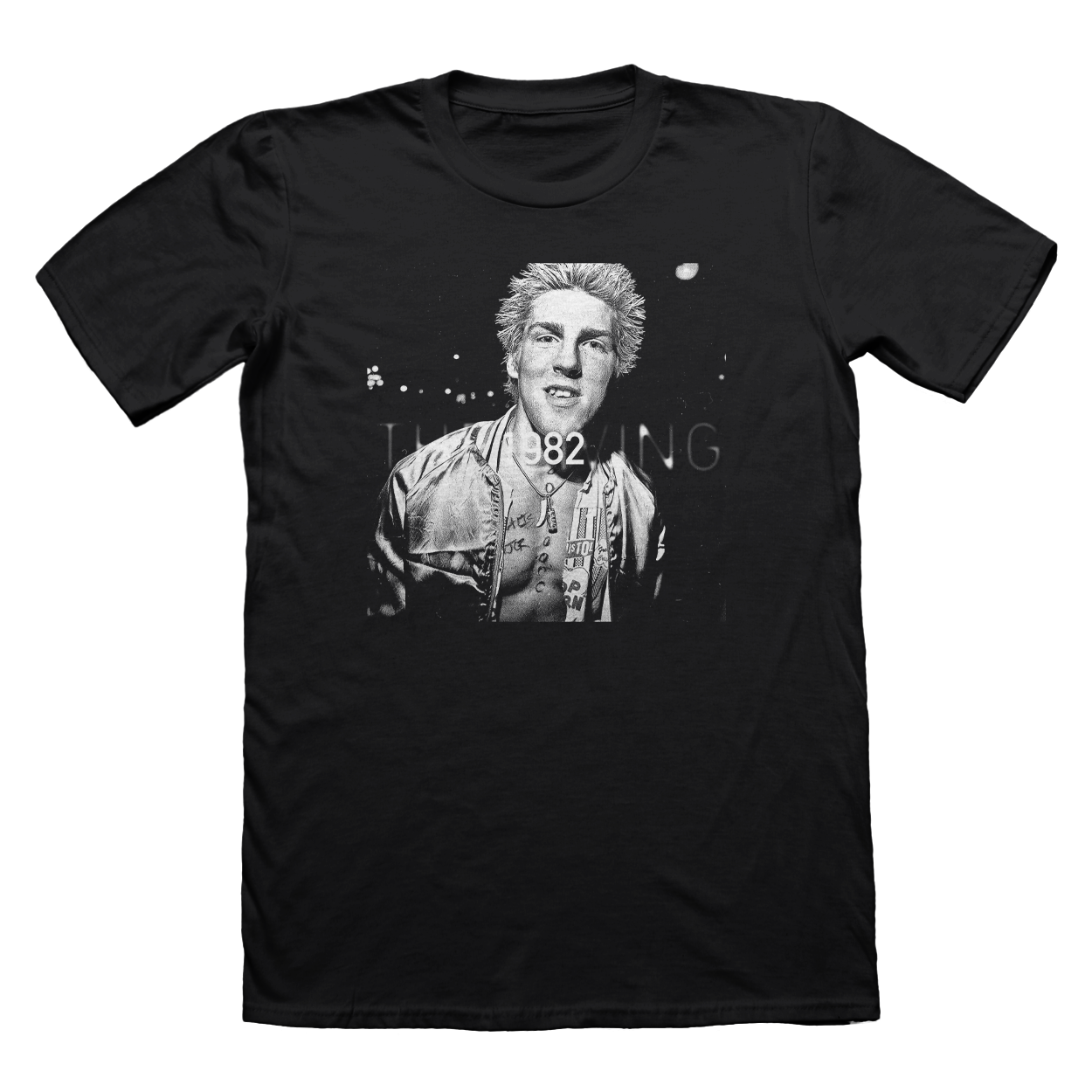 THE LIVING (DUFF MCKAGAN & GREG GILMORE) '1982' LP & EXCLUSIVE T-SHIRT BUNDLE - WHITE
