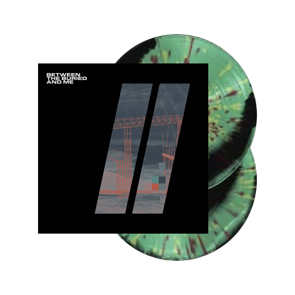 BETWEEN THE BURIED AND ME 'COLORS II' 2LP - BLACK/MINT GREEN/YELLOW/OXBLOOD