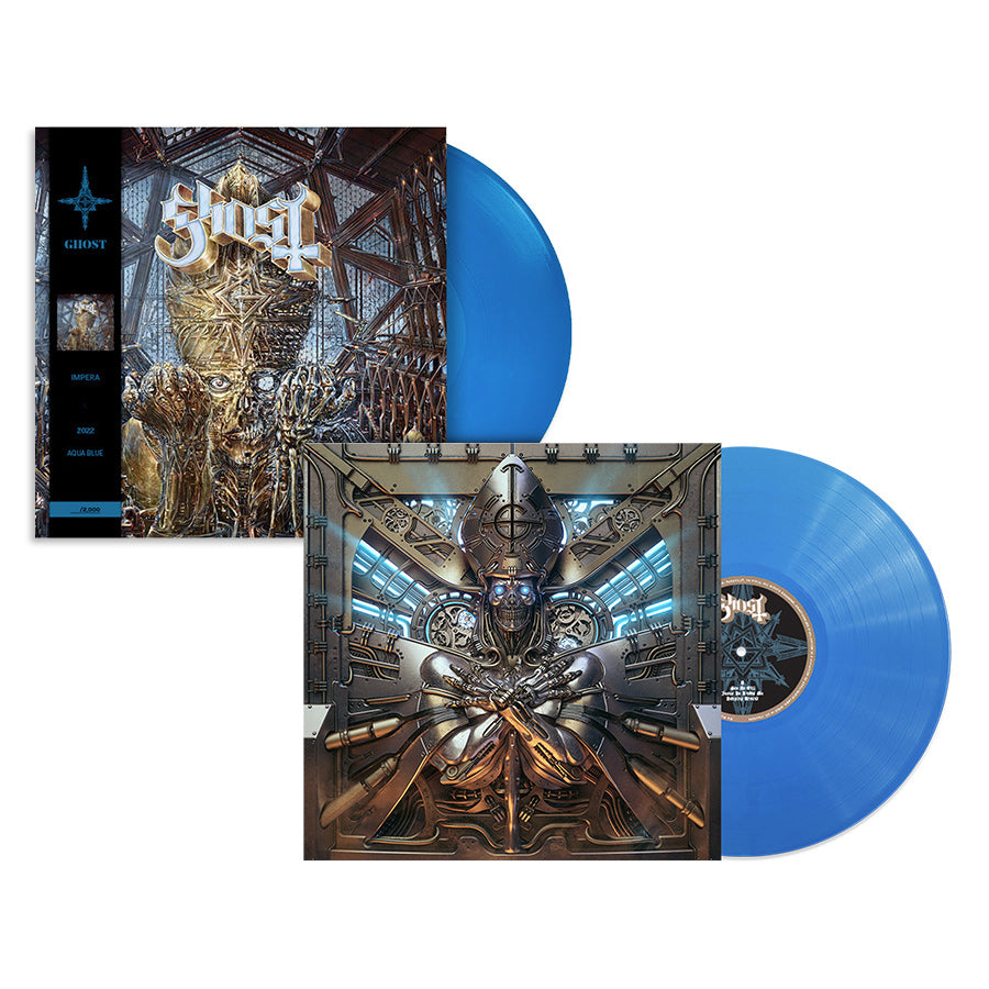 GHOST 'PHANTOMIME' EP & 'IMPERA' LP BUNDLE - BLUE