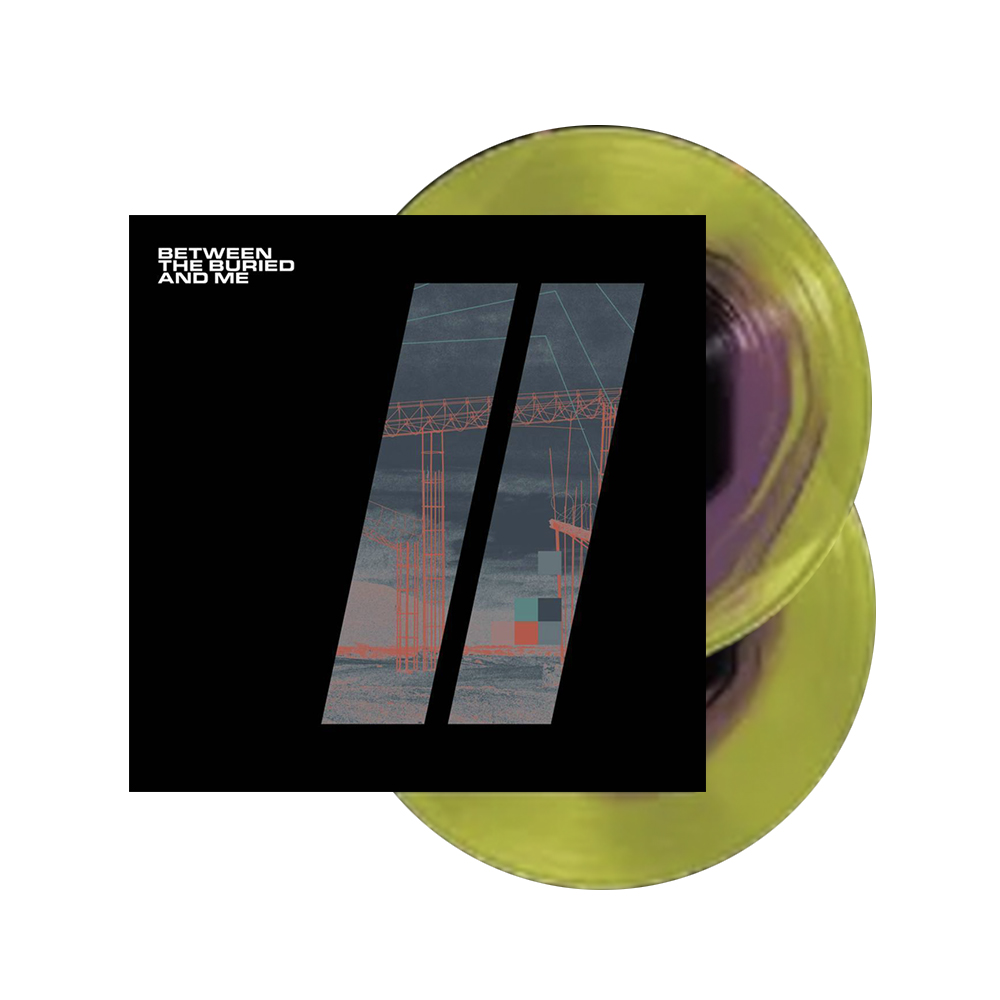 BETWEEN THE BURIED AND ME 'COLORS II' 2LP - BLACK/PURPLE/YELLOW