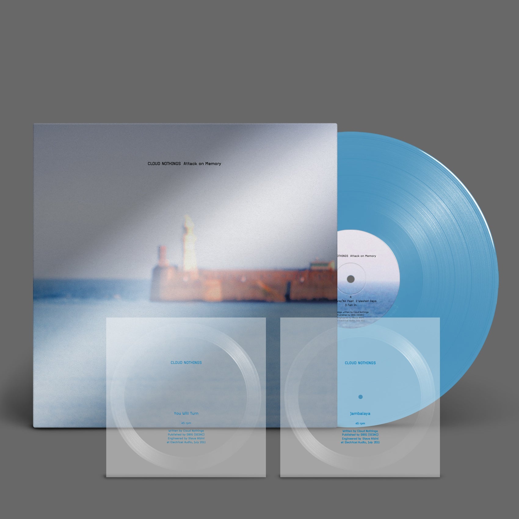 CLOUD NOTHINGS 'ATTACK ON MEMORY' DELUXE 10TH ANNIVERSARY EDITION  LP -  SKY BLUE