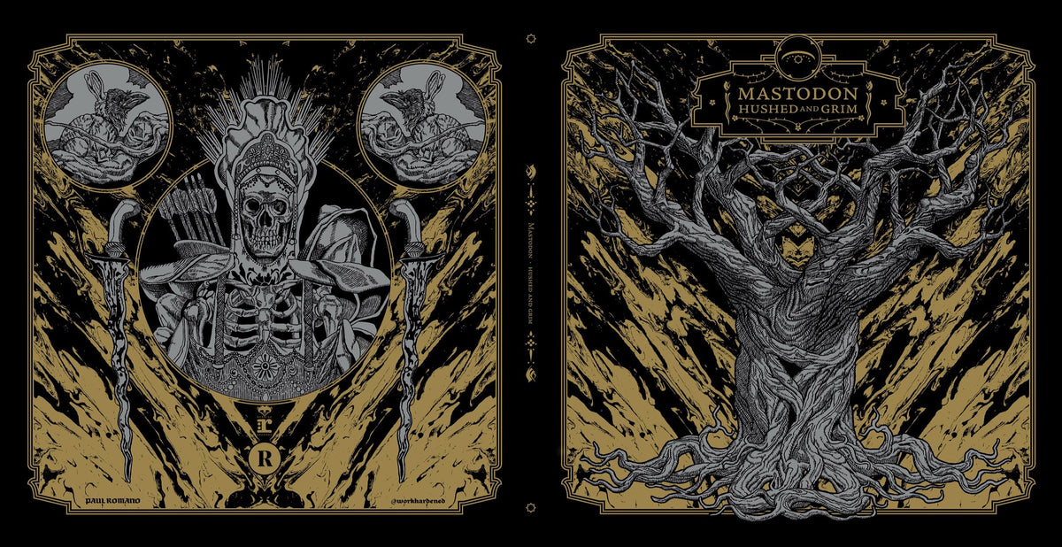 MASTODON x REVOLVER 'HUSHED AND GRIM' SLIPCASE - UNFOLDED
