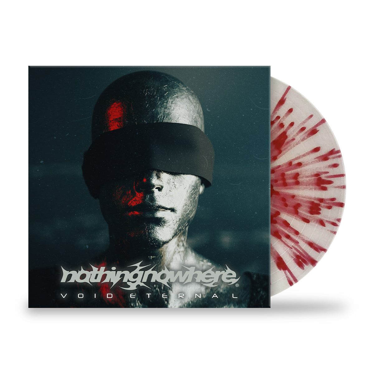 NOTHING,NOWHERE. ‘VOID ETERNAL’ LP - EXCLUSIVE - LTD. 350 - GREY/RED/SPLATTER