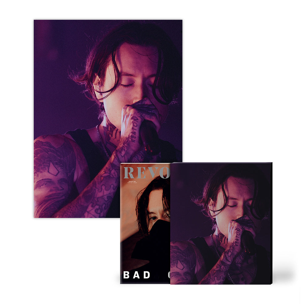 BAD OMENS x REVOLVER COLLECTOR'S BUNDLE – 2023 SPRING ISSUE IN NUMBERED SLIPCASE + EXCLUSIVE BAD OMENS PRINT