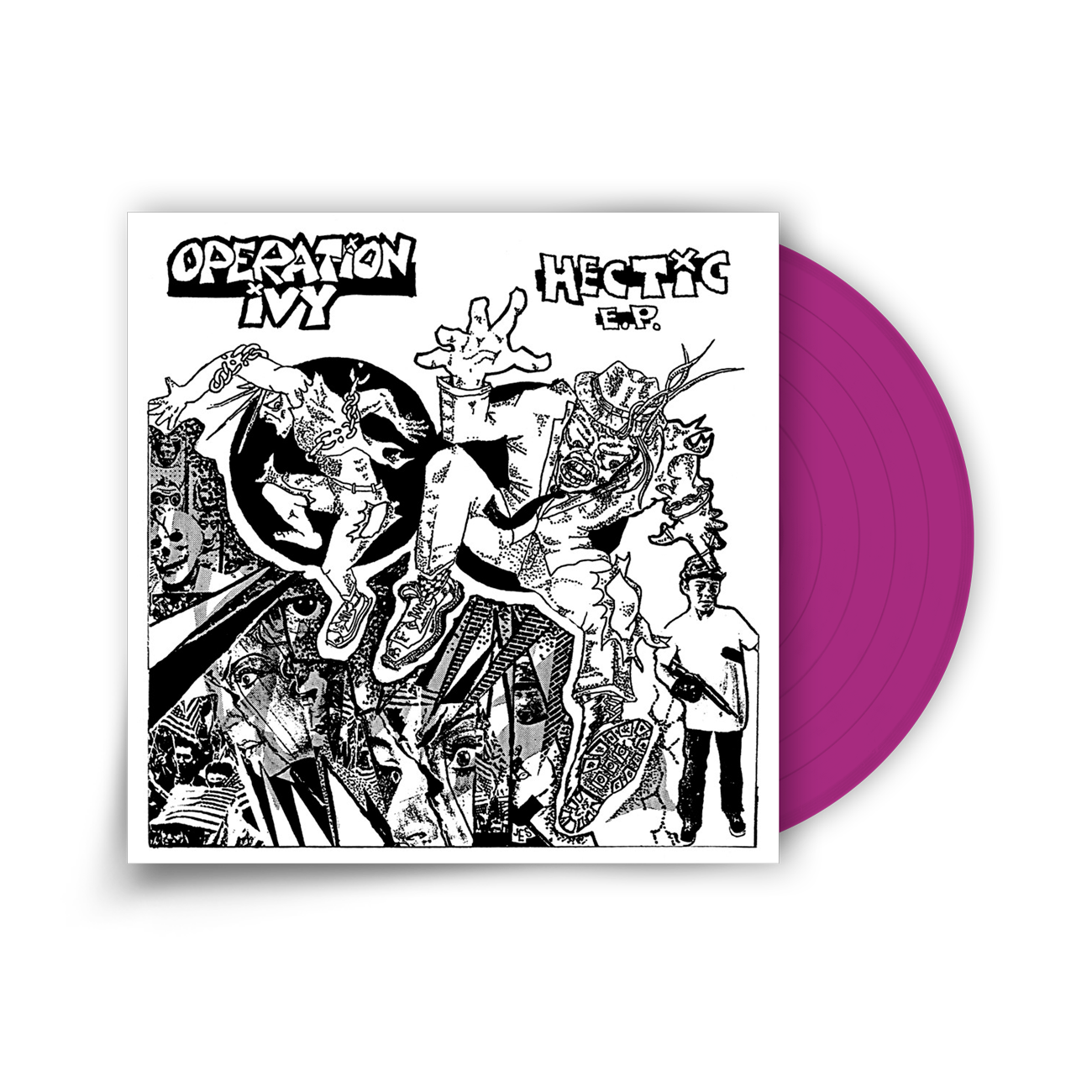 OPERATION IVY ‘HECTIC’ LP - EXCLUSIVE - LTD. E00 - NEON VIOLET