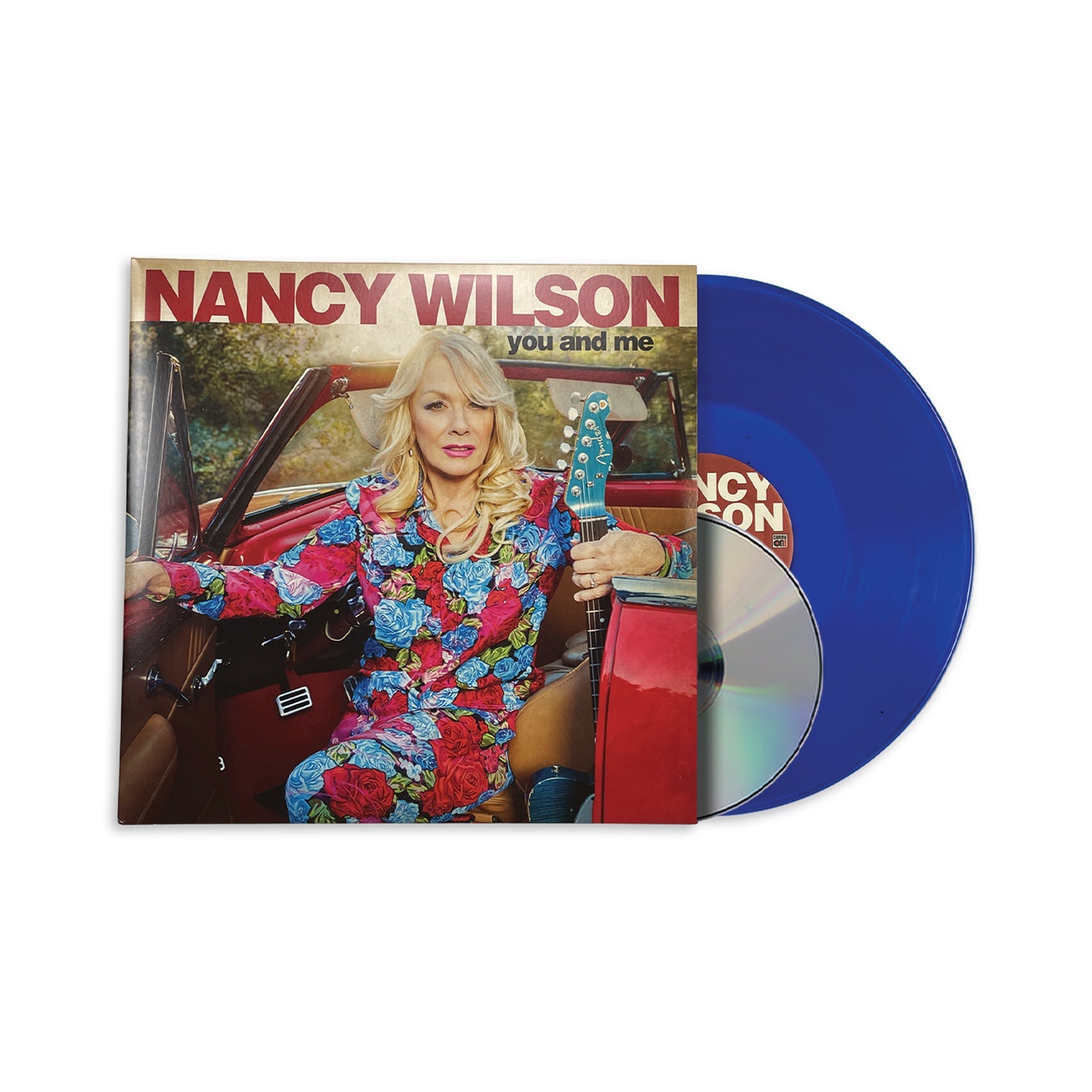 NANCY WILSON ‘YOU AND ME’ LP + AUTOGRAPHED PRINT + BONUS CD - EXCLUSIVE - LTD. 200 - BLUE