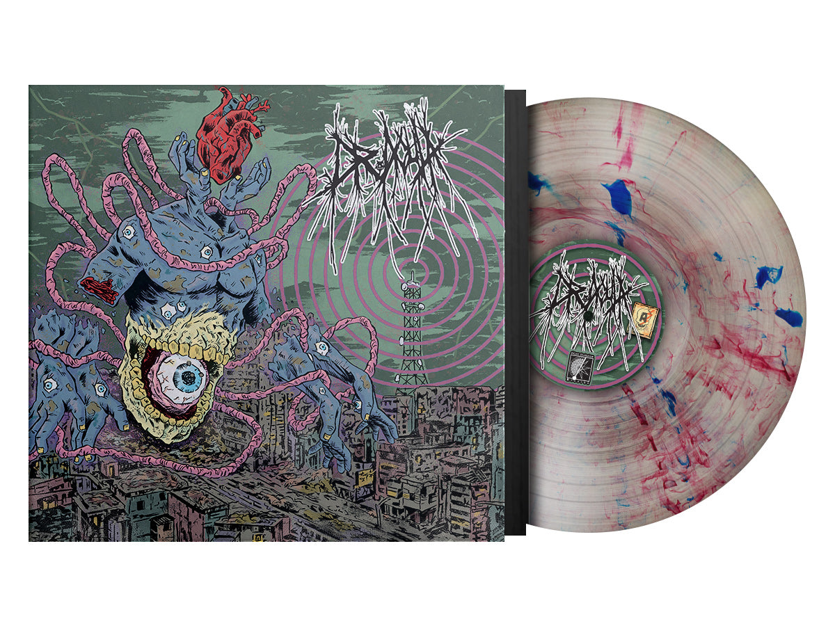 DR. ACULA ‘S/T’ LP - EXCLUSIVE - LTD. 100 - BLUE/RED/NATURAL PVC