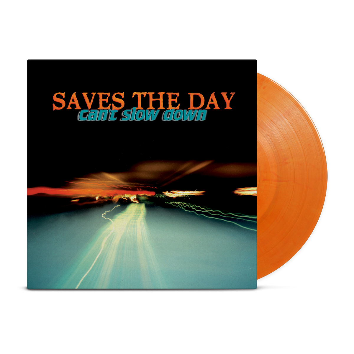 SAVES THE DAY ‘CAN'T SLOW DOWN’ LP - EXCLUSIVE - LTD. 500 - TANGERINE