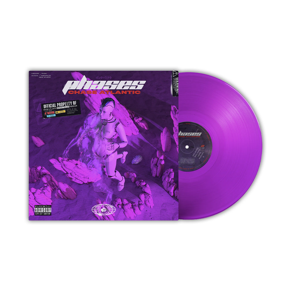 CHASE ATLANTIC ‘PHASES’ LP - LTD. - TRANSLUCENT GRAPE