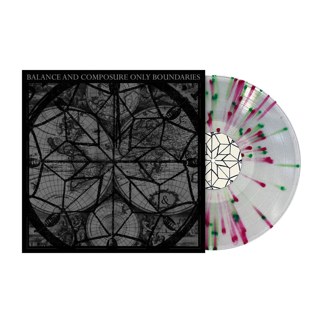 BALANCE AND COMPOSURE ‘ONLY BOUNDARIES’ EP - LTD. 150 - CLEAR/GREEN/RED