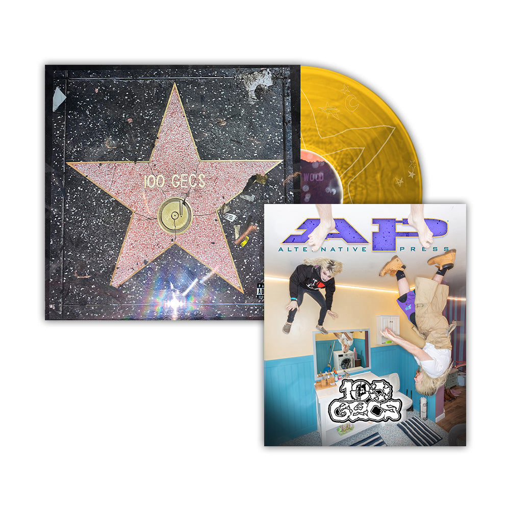 ALTERNATIVE PRESS SPRING 2023 ISSUE FEATURING 100 GECS + GOLD VINYL
