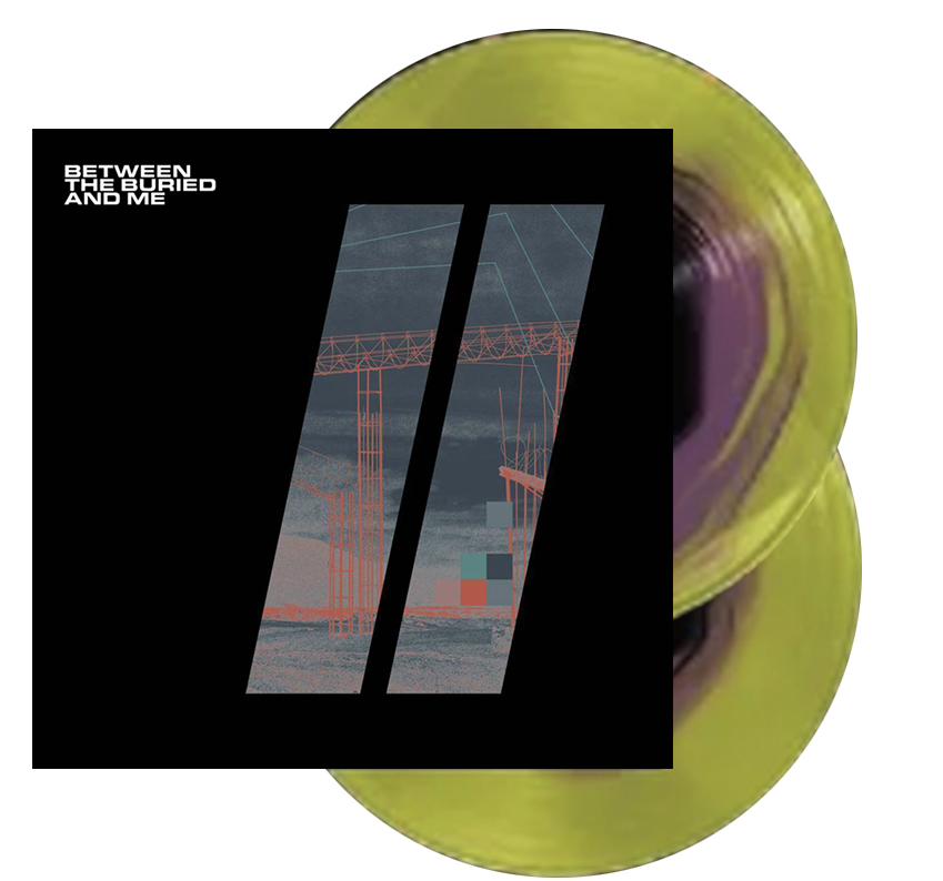 BETWEEN THE BURIED AND ME 'COLORS II' 2LP - BLACK/PURPLE/YELLOW