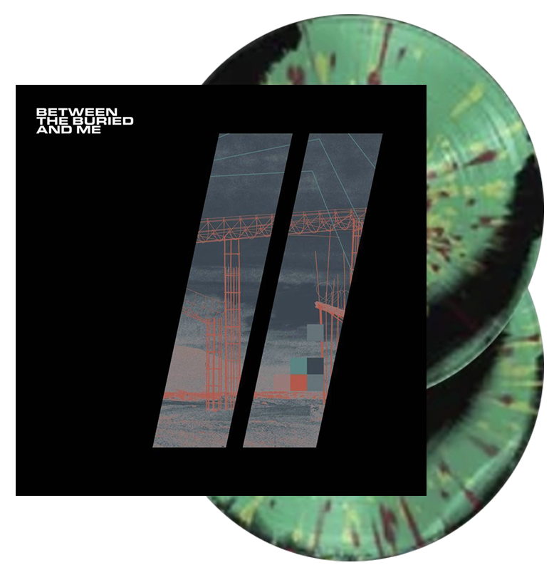 BETWEEN THE BURIED AND ME 'COLORS II' 2LP - BLACK/MINT GREEN/YELLOW/OXBLOOD