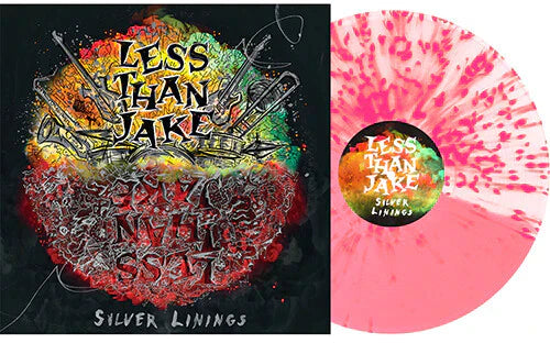 LESS THAN JAKE 'SILVER LININGS' LP - PINK