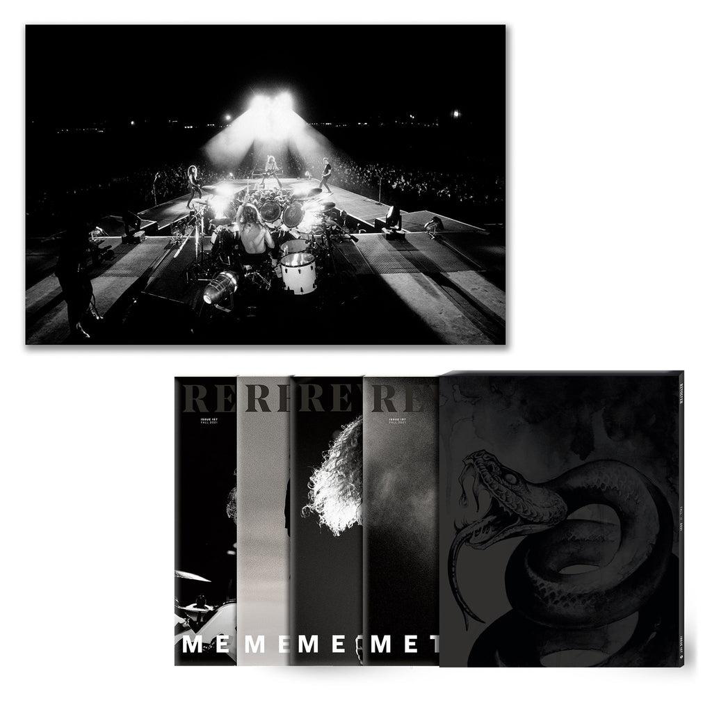 REVOLVER x METALLICA FALL 2021 ISSUE HAND-NUMBERED SLIPCASE WITH ROSS HALFIN POSTER - ONLY 200 AVAILABLE