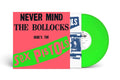 SEX PISTOLS 'NEVER MIND THE BOLLOCKS HERE'S THE SEX PISTOLS' LP - NEON GREEN