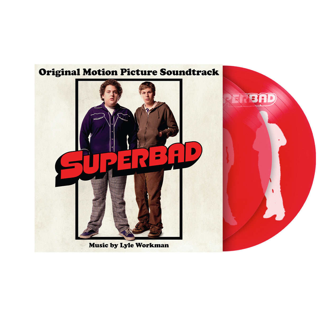 'SUPERBAD' MOTION PICTURE SOUNDTRACK 2LP - EXCLUSIVE - LTD. 300 - TRANSPARENT RED