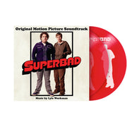 'SUPERBAD' MOTION PICTURE SOUNDTRACK 2LP - EXCLUSIVE - LTD. 300 - TRANSPARENT RED