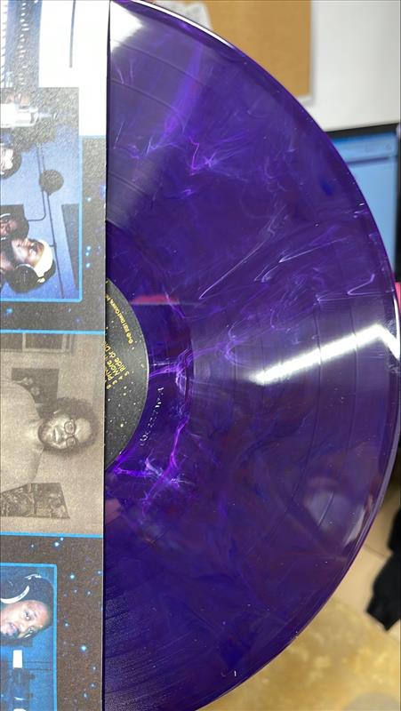 DURAND JONES & THE INDICATIONS 'PRIVATE SPACE' LP - EXCLUSIVE - LTD. 300 - PURPLE/PINK