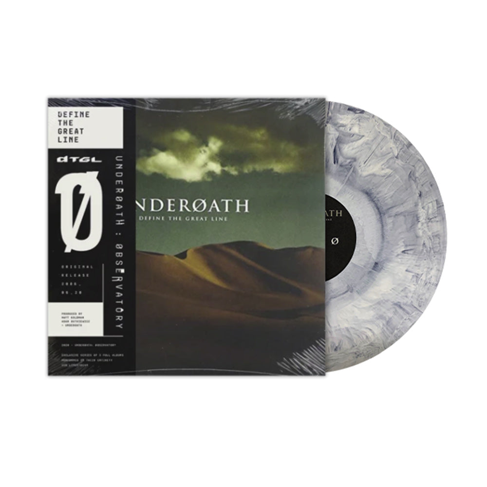 UNDEROATH ‘DEFINE THE GREAT LINE’ 2LP - EXCLUSIVE - LTD. 500 - WHITE/BLACK/SPLATTER
