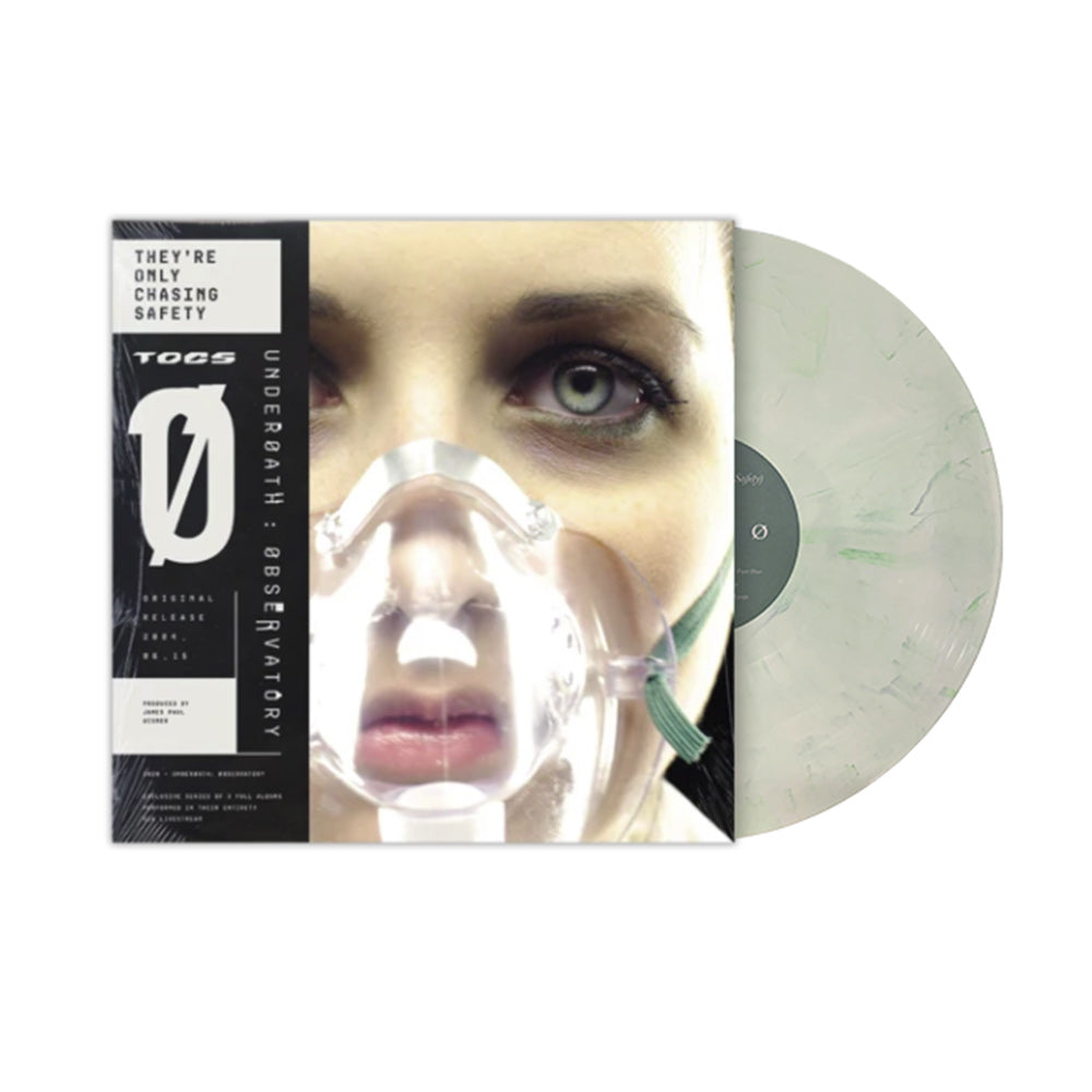 UNDEROATH ‘THEY'RE ONLY CHASING SAFETY’ LP - EXCLUSIVE - LTD. 500 - WHITE/GREEN/SPLATTER