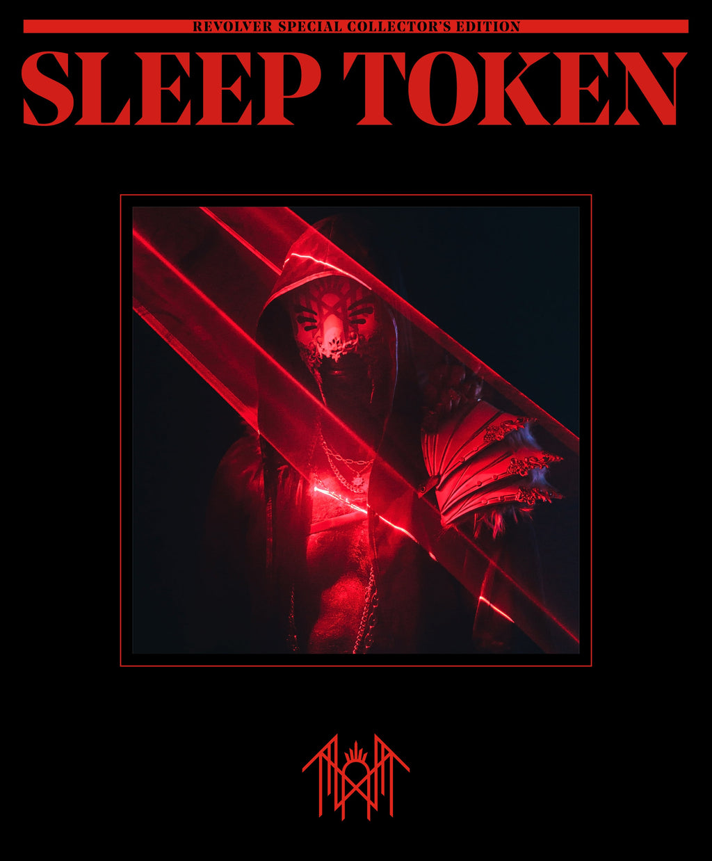 SLEEP TOKEN x REVOLVER BUNDLE ' SPECIAL COLLECTOR'S EDITION DELUXE MAGAZINE W/ 'EVEN IN ARCADIA' 2LP - BLACK