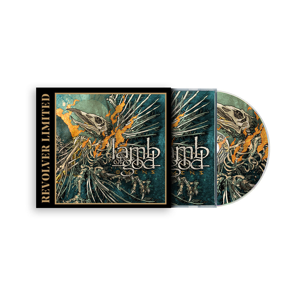 LAMB OF GOD 'OMENS' CD - EXCLUSIVE - LTD. 666 - PICTURE DISC