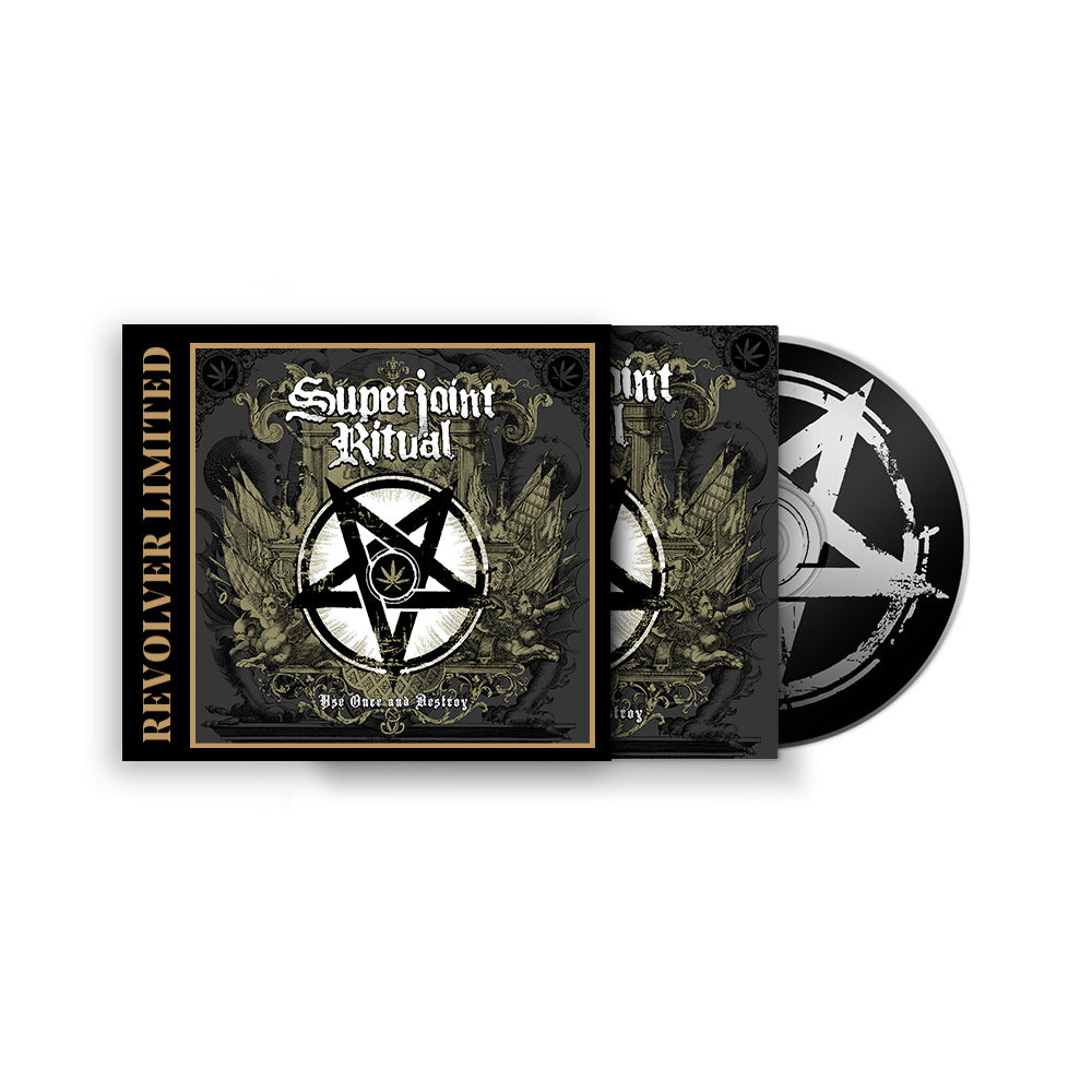 SUPERJOINT RITUAL 'USE ONCE AND DESTROY' 20TH ANNIVERSARY 2LP - OLIVE GREEN + CD