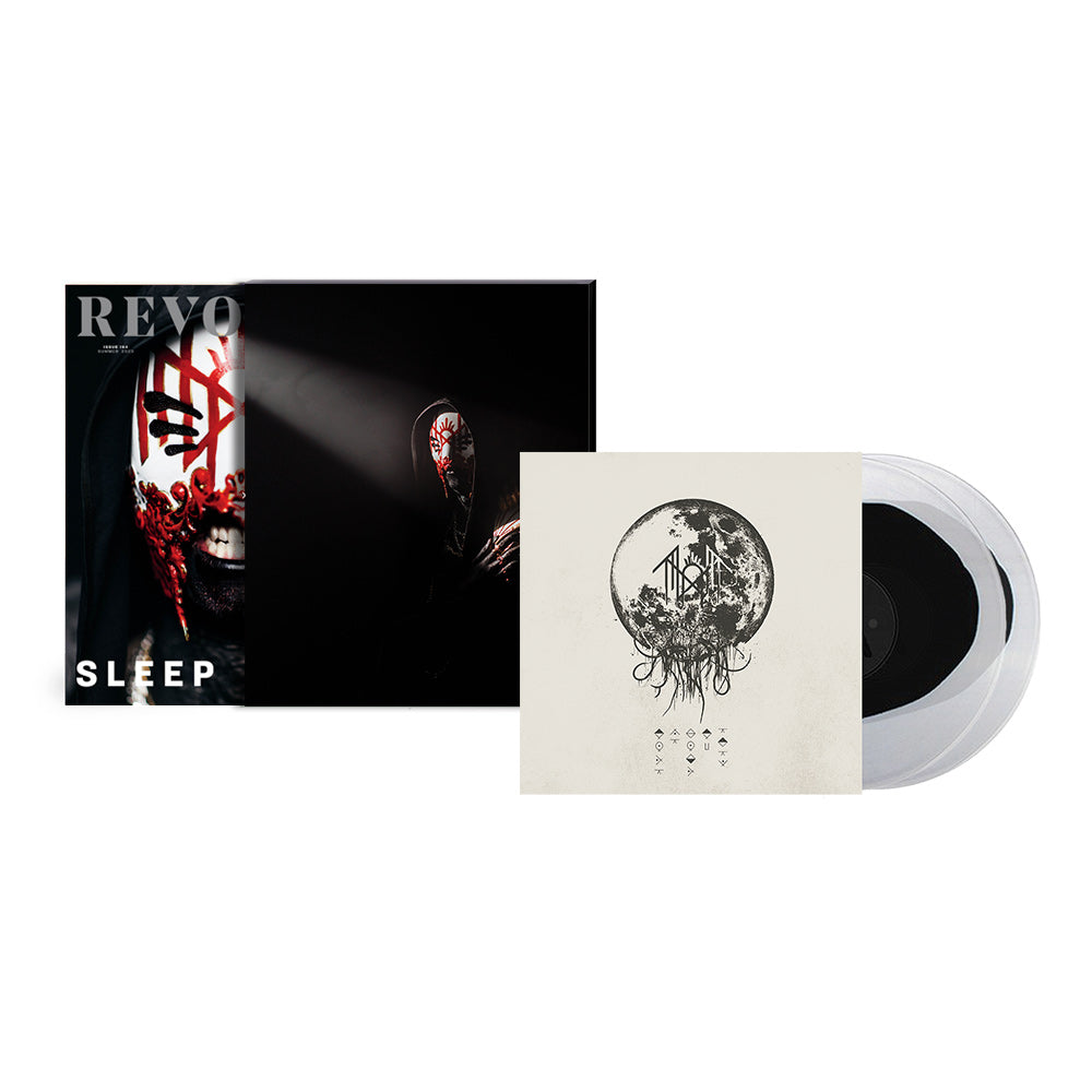 SLEEP TOKEN x REVOLVER BUNDLE – 2023 SUMMER ALT COVER ISSUE IN NUMBERED SLIPCASE W/ 'TAKE ME BACK TO EDEN' LP - EXCLUSIVE - LTD. 500 - ULTRA CLEAR/BLACK/YOLK
