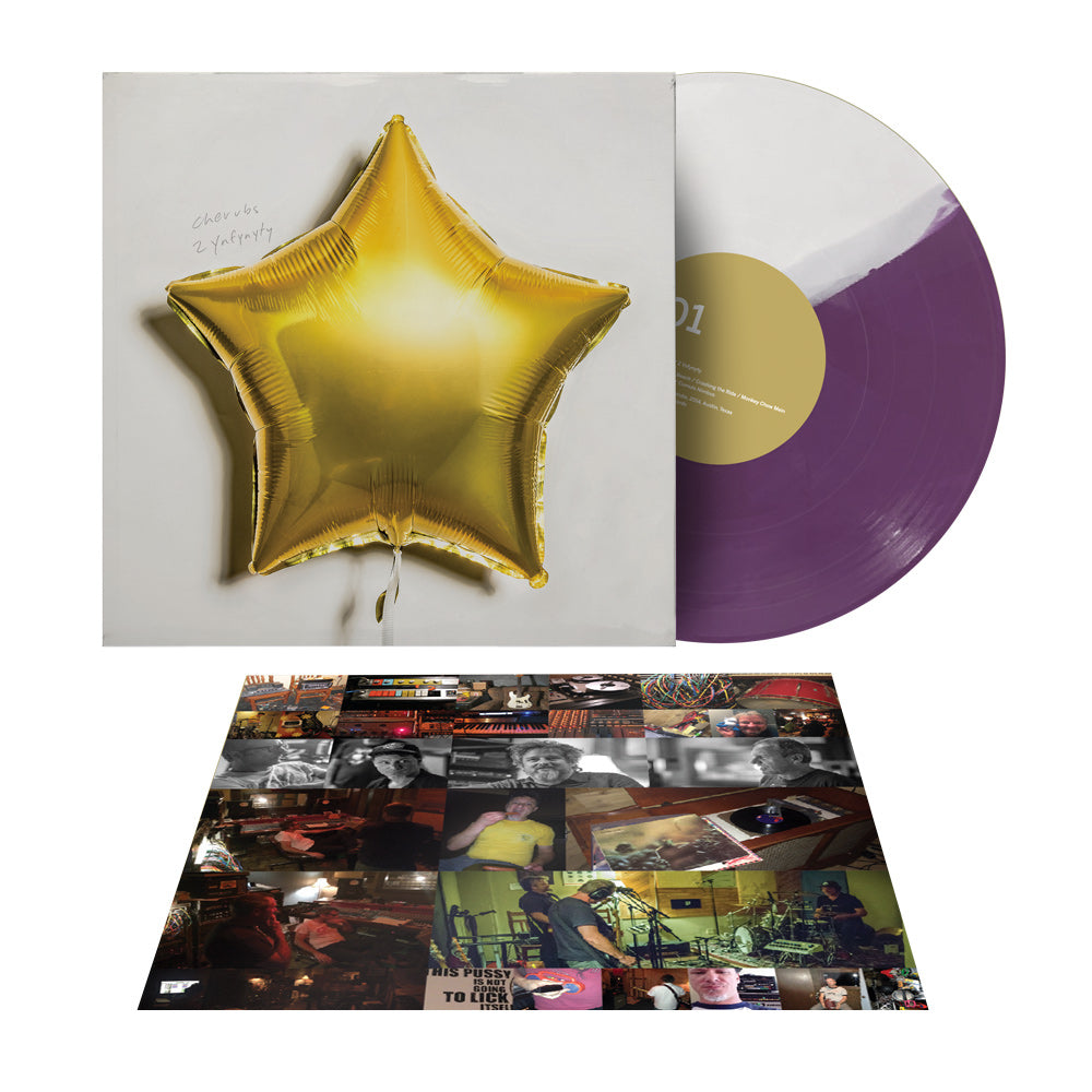 CHERUBS ‘2 YNFYNYTY’ LP - EXCLUSIVE - LTD. 200 - WHITE/PURPLE