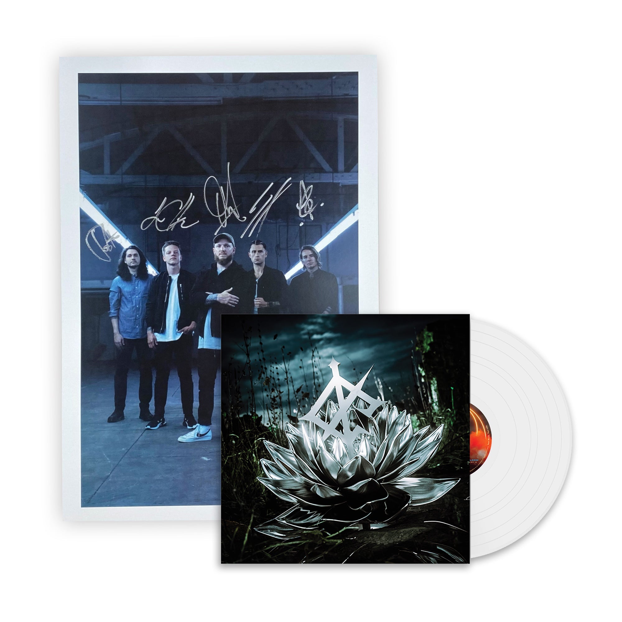 WE CAME AS ROMANS ‘DARKBLOOM’ LP - EXCLUSIVE - LTD. - ROCKVILLE PRINT BUNDLE