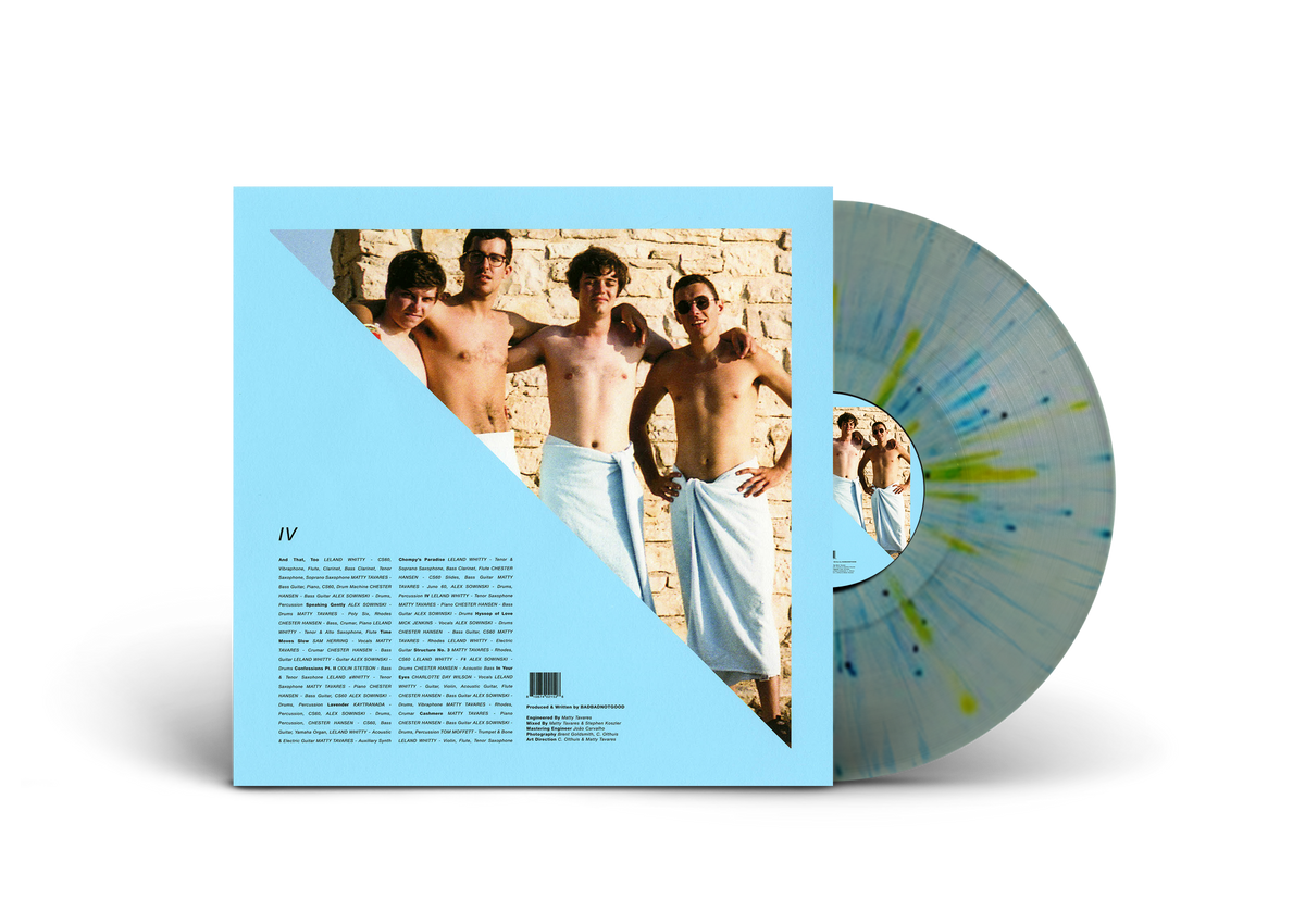 BADBADNOTGOOD 'IV' LP - LTD. 500 - CLEAR/CANARY YELLOW/LIGHT BLUE
