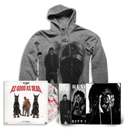 REVOLVER & INKED x CITY MORGUE "AS GOOD AS DEAD" BUNDLE W/ DOUBLE MAGAZINE SLIPCASE + LP + HOODIE - EXCLUSIVE - LTD. 100