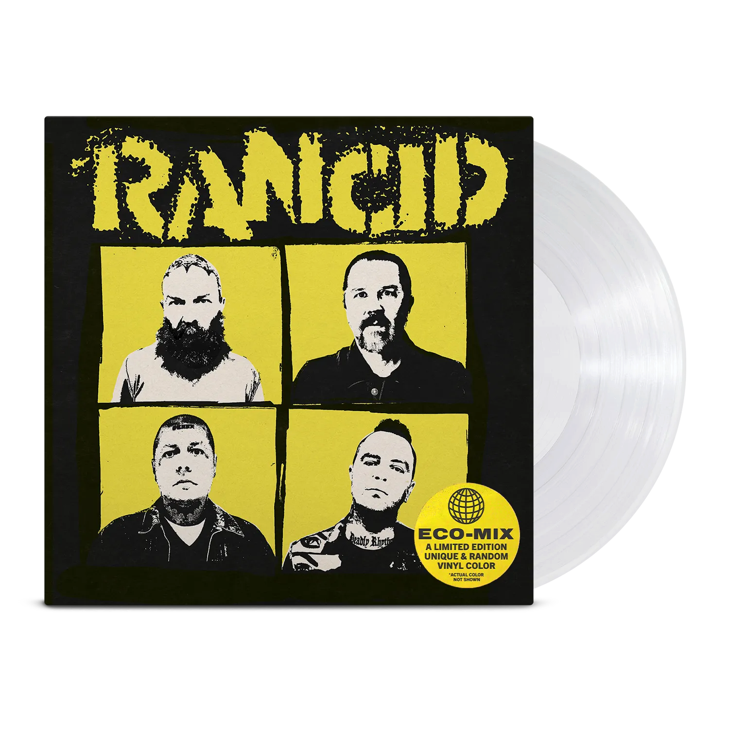 RANCID 'TOMORROW NEVER COMES' LP - ECO MIX