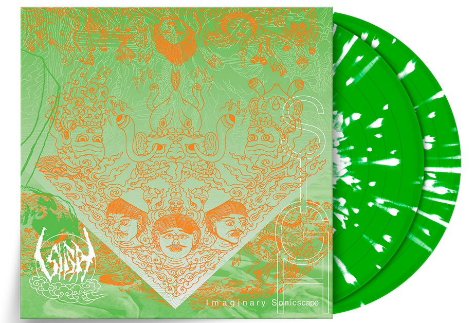 SIGH 'IMAGINARY SONICSCAPE' LTD - EXCLUSIVE - LTD. 200 - NEON GREEN/WHITE/SPLATTER