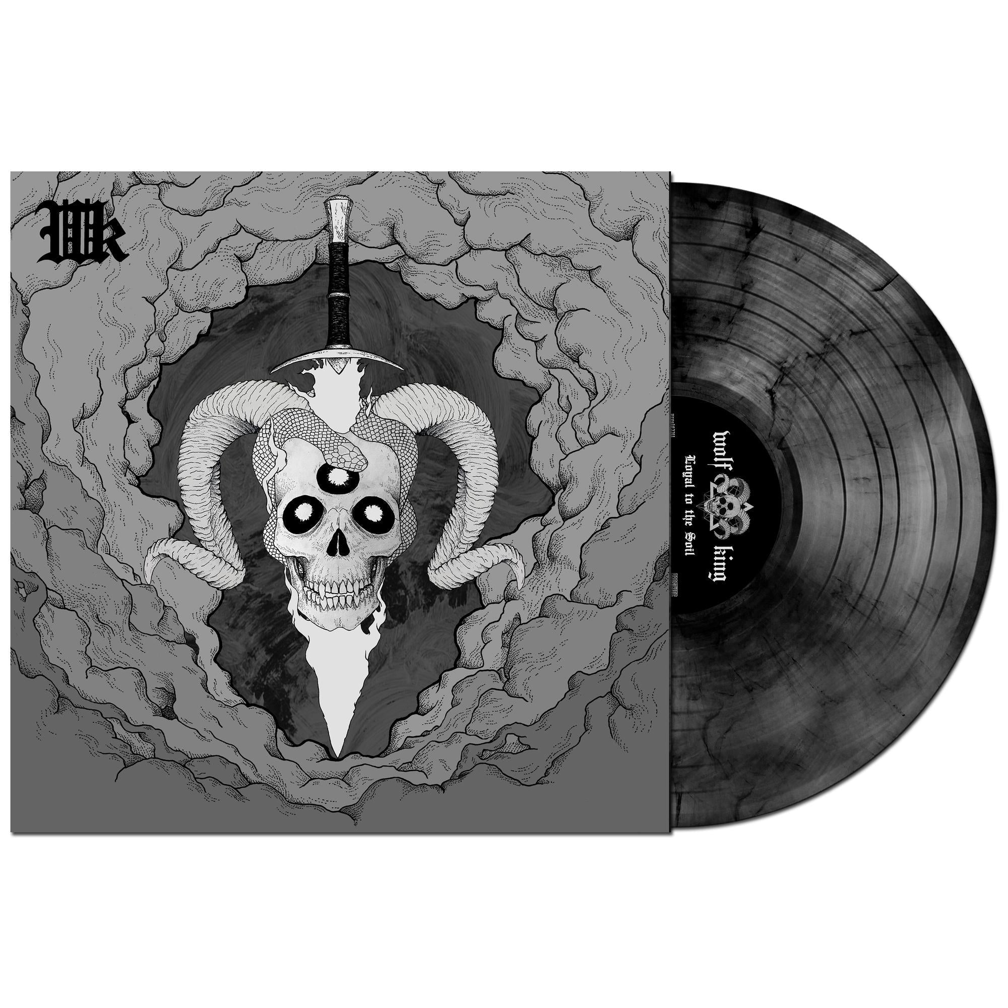 WOLF KING 'LOYAL TO THE SOIL' LP - REISSUE - CLEAR/BLACK SMOKE