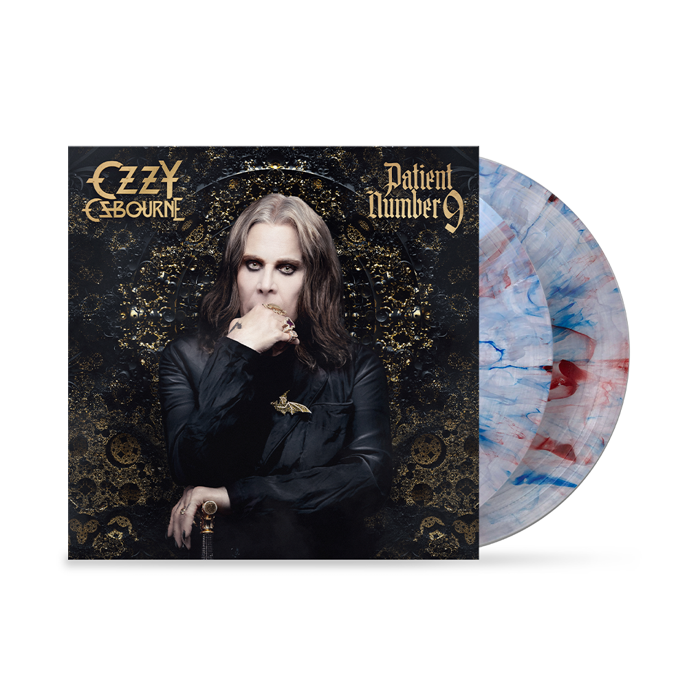 OZZY OSBOURNE 'PATIENT NUMBER 9' 2LP - LTD. - RED/WHITE/BLUE