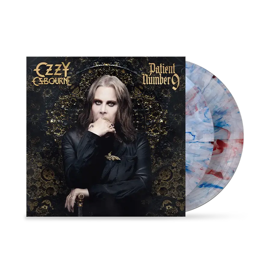 OZZY OSBOURNE 'PATIENT NUMBER 9' 2LP - LTD. - RED/WHITE/BLUE