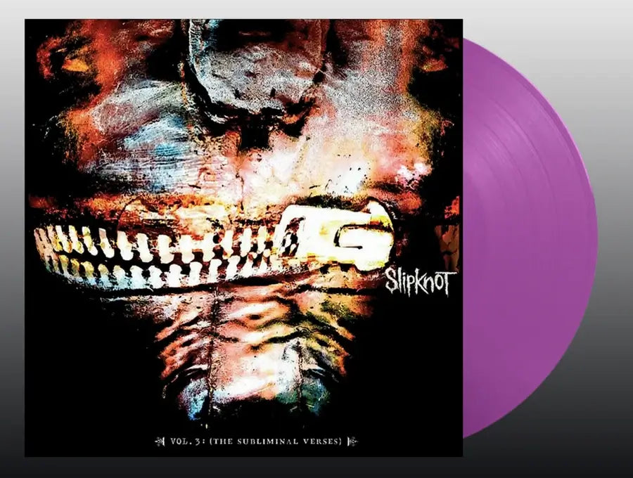 SLIPKNOT 'VOL. 3 THE SUBLIMINAL VERSES' 2LP - VIOLET