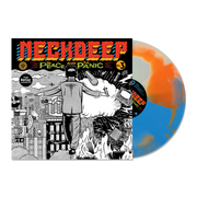 NECK DEEP ‘THE PEACE AND THE PANIC’ LP - EXCLUSIVE - LTD. 300 - WHITE/ORANGE/BLUE/SWIRL