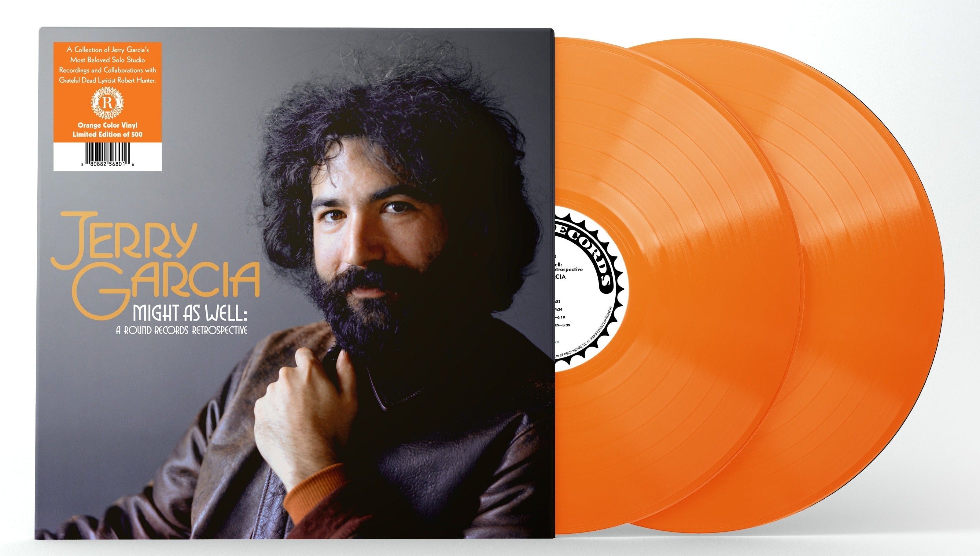 JERRY GARCIA ‘MIGHT AS WELL’ 2LP LTD. 500 - ORANGE