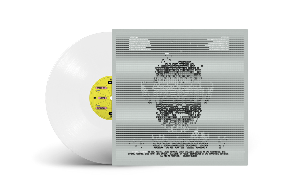 MIKE D 'THANK YOU' LP - CLEAR