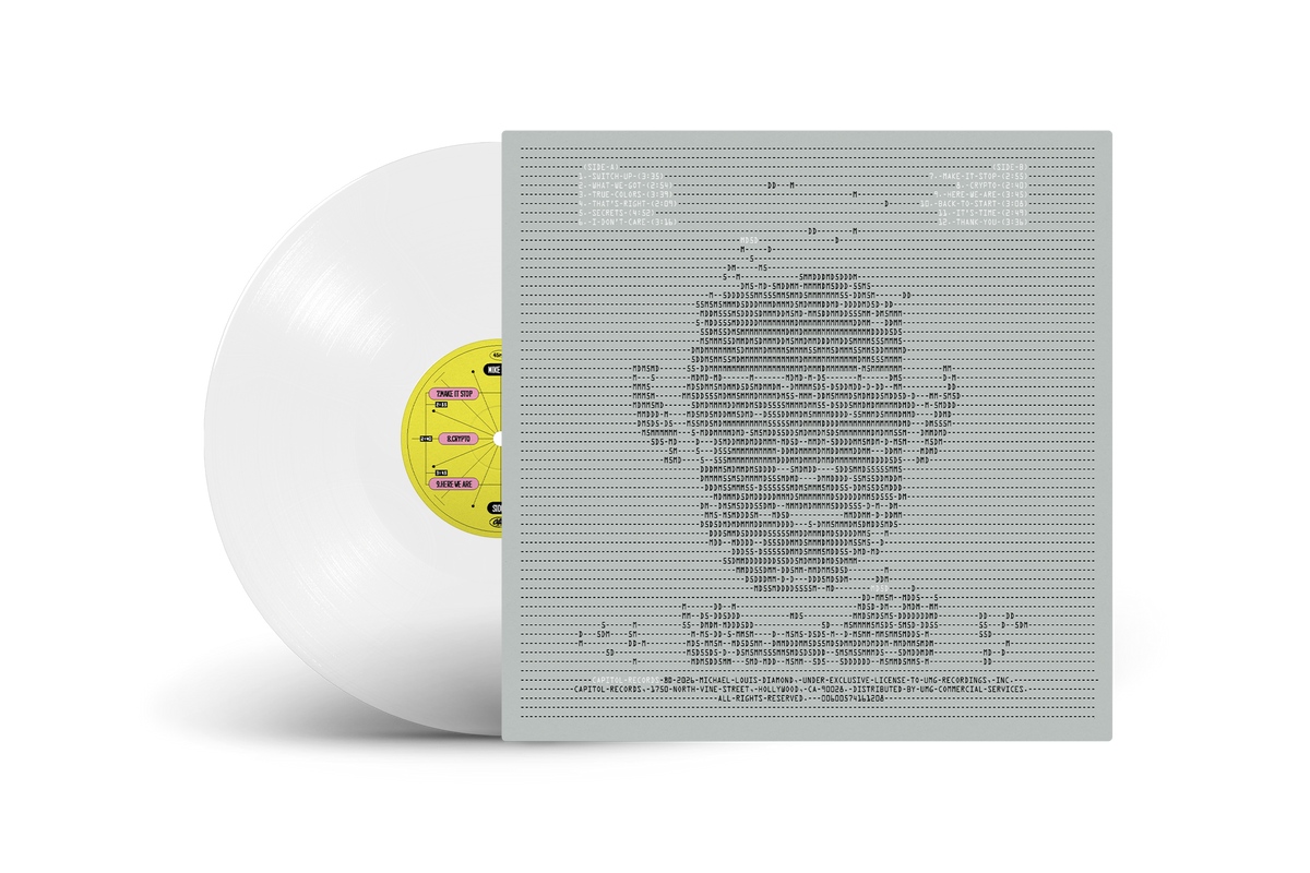MIKE D 'THANK YOU' LP - CLEAR