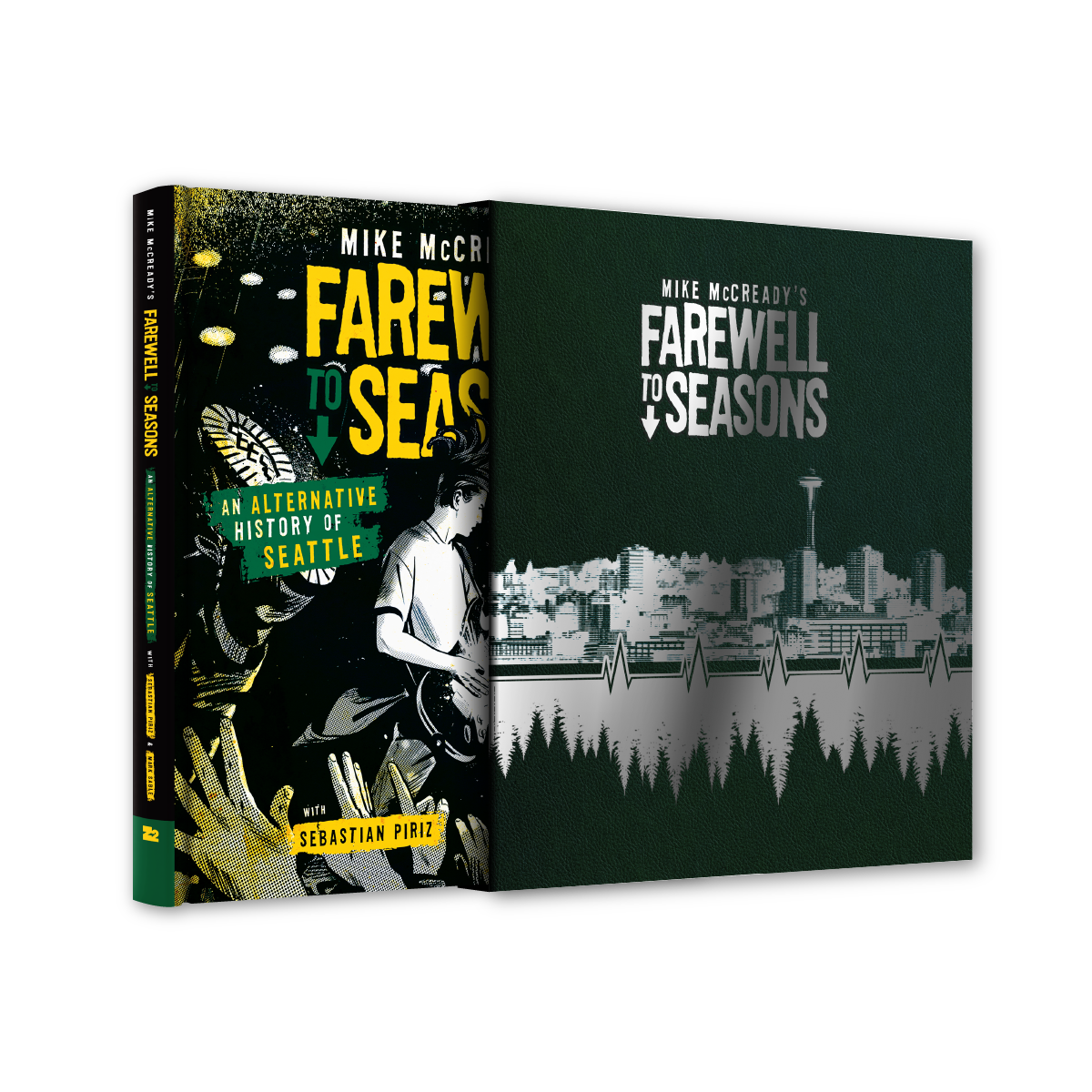 MIKE MCCREADY 'FAREWELL TO SEASONS' LP + 12"x12" DELUXE GRAPHIC NOVEL - EXCLUSIVE - LTD. 500 - POLTERGEIST