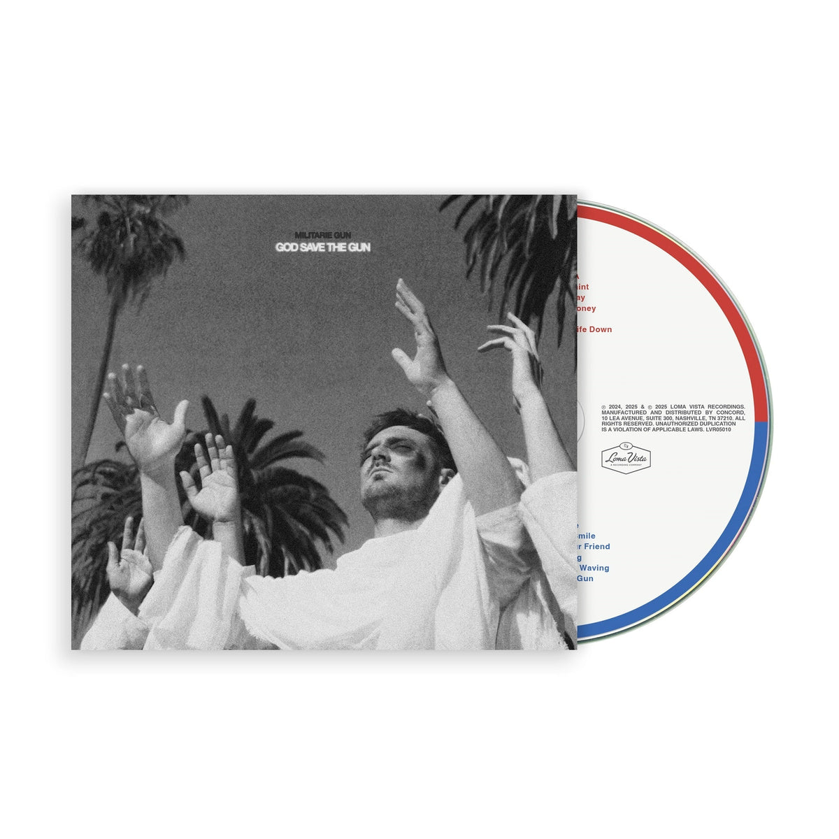 MILITARIE GUN 'GOD SAVE THE GUN' CD