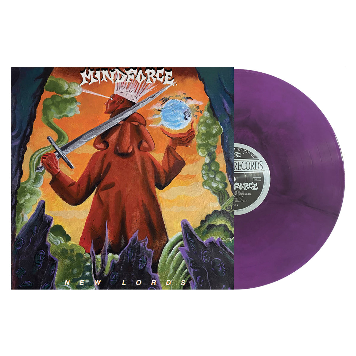 MINDFORCE ‘NEW LORDS’ LP - GALAXY PURPLE/BLACK