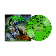 MISFIRE 'PRODUCT OF THE ENVIRONMENT' LP (Neon Green with Black Splatter Vinyl)