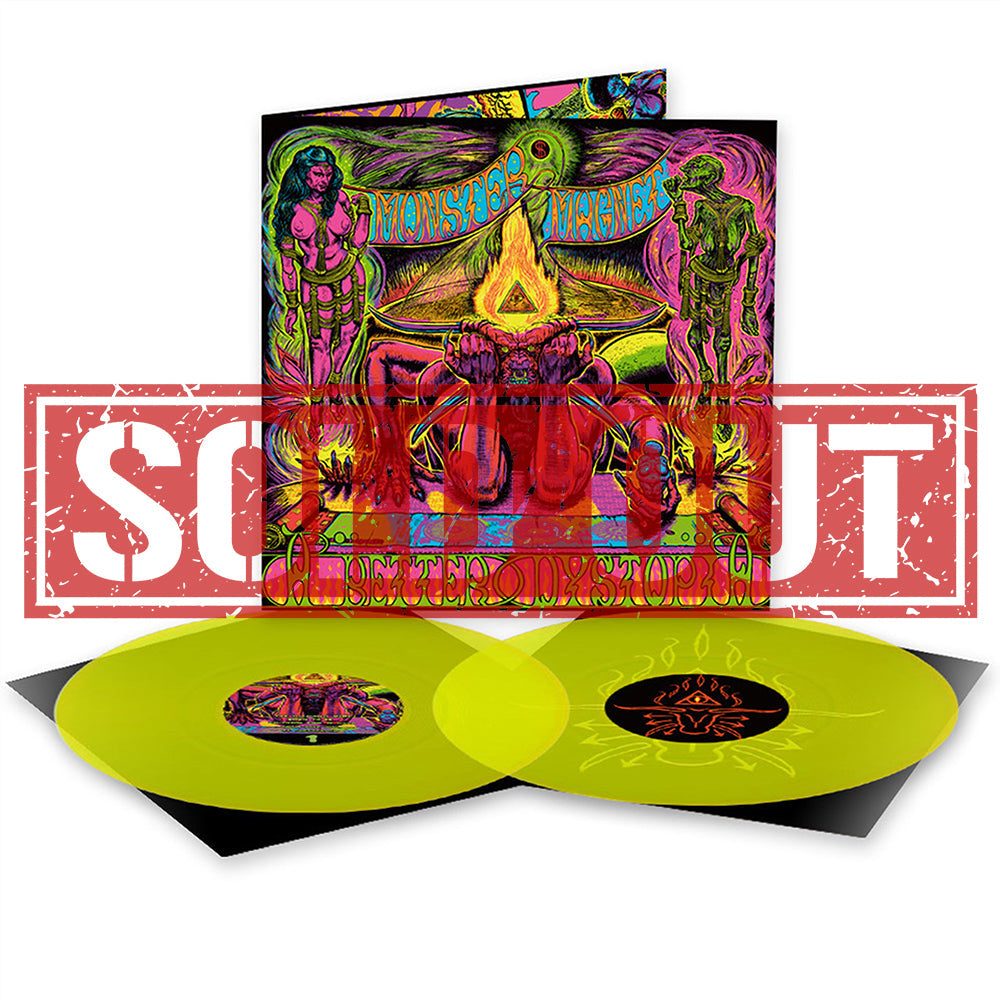 MONSTER MAGNET 'A BETTER DYSTOPIA' LP - LTD. 300 - NEON YELLOW